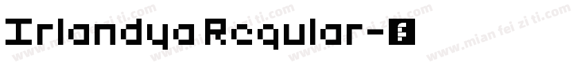 Irlandya Regular字体转换